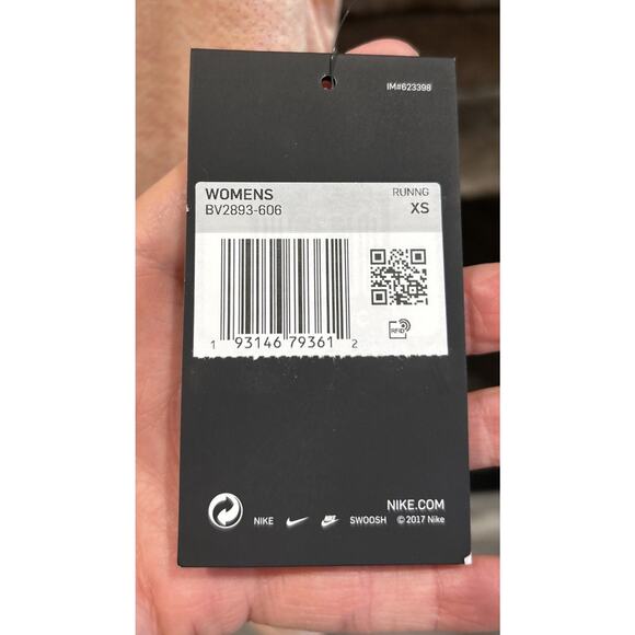 Women’s NIKE Peach Miler Side Tie Cinched Running Dri-fit Tank Top XS NWT *A4 - Picture 2 of 4